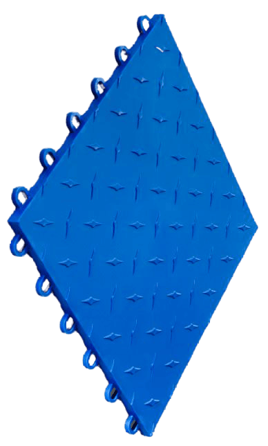Dalles mousse supreme bleu 62x62x1.2 cm (4 dalles + 8 bords)